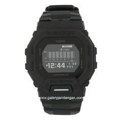 G-SHOCK GBD-200UU-1DR Black Digital Resin Strap