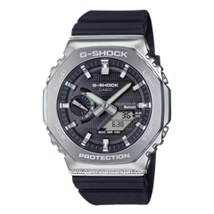 G-SHOCK GBM-2100-1ADR Black Silver Resin Strap