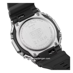 G-SHOCK GBM-2100-1ADR Black Silver Resin Strap