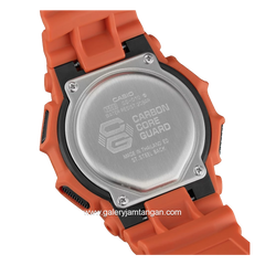 G-SHOCK GD-010-4DR Orange Digital Resin Strap