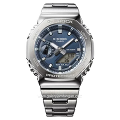 G-SHOCK GM-2110D-2BDR Silver Stainless Steel