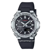 G-SHOCK GST-B600-1ADR Analog Digital Black Silver Rubber Strap