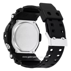 G-SHOCK GD-350-1BDR Black Digital Rubber Strap