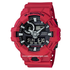 G-SHOCK GA-700-4ADR Red Analog Digital Rubber Strap