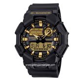 G-SHOCK GA-010GB-1A9DR Black Dial Gold Resin Strap