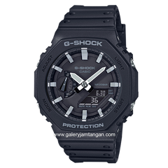 G-SHOCK GA-2100-1ADR Black Analog Digital Rubber Strap