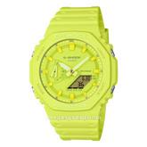 G-SHOCK GA-2100-9A9DR Green Rubber Strap