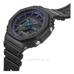 G-SHOCK GA-2100VB-1ADR Black Analog Digital Rubber Strap