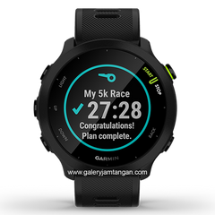 GARMIN FORERUNNER 55 GPS BLACK Smartwatch Silicone Strap