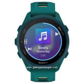 GARMIN FORERUNNER 170 MUSIC TEAL GREEN CITRON Smartwatch Silicone Strap