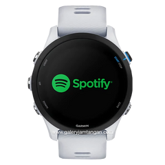 GARMIN FORERUNNER 255S MUSIC, WHITE LDU GPS Pengukur Detak Jantung