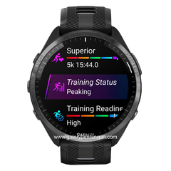 GARMIN FORERUNNER 965 GPS BLACK Silicone Strap