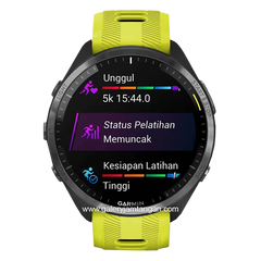 GARMIN FORERUNNER 965 GPS YELLOW Silicone Strap