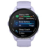 GARMIN FORERUNNER F70 Cool Lavender Smartwatch Silicone Strap