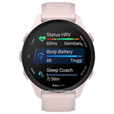 GARMIN FORERUNNER F70 Soft Pink Smartwatch Silicone Strap