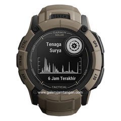 GARMIN INSTINCT 2 SOLAR TACTICAL Edition Coyotetan Silicone Strap