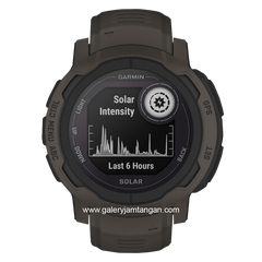 GARMIN INSTINCT 2 SOLAR, GRAPHITE, SEA Silicone Strap