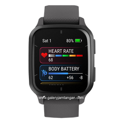 GARMIN VENU SQ 2 SHADOW GRAY SLATE Silicone Strap