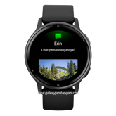 GARMIN VIVOACTIVE 5 BLACK SLATE Silicone Strap