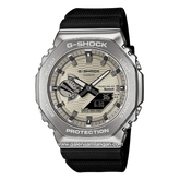 G-SHOCK GBM-2100A-8BDR Solar Black Analog Digital Resin Strap