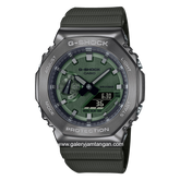 G-SHOCK GM-2100B-3ADR Green Grey Analog Digital Resin Strap