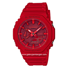 G SHOCK GA-2100-4ADR Sport Red Analog Digital Resin Strap