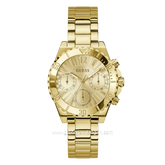 GUESS PHOEBE GW0696L4 Full Gold Stainless Steel Strap