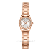 Alexandre Christie Passion AC 2C18 LHFRGSL Rose Gold Dial Silver Stainless Steel Strap