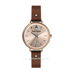 HUSH PUPPIES HP.3802L.2505 Brown Rosegold Leather Strap