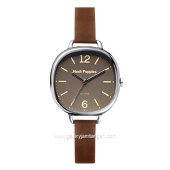 HUSH PUPPIES HP.3849L.2508 Brown Silver Leather Strap