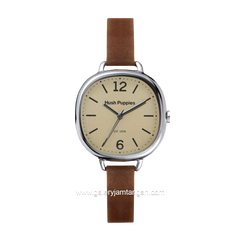 HUSH PUPPIES HP.3849L.2519 Brown Silver Leather Strap
