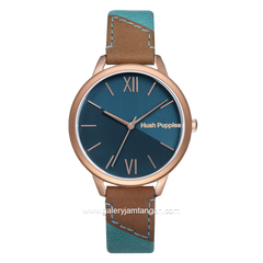 HUSH PUPPIES HP.3859L.2503 Blue Brown Leather Strap