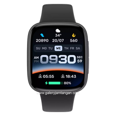 IGEAR IGLU-01 LUMI BLACK Silicone Strap