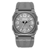 INFANTRY REVO-AUTO-04 Super Lume Dial Full Grey Rubber Strap