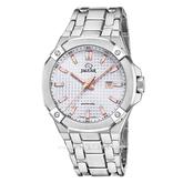 JAGUAR J1009/1 Silver Stainless Steel Swiss Made