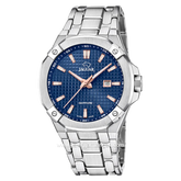 JAGUAR J1009/2 Silver Dial Blue Stainless Steel Swiss Made