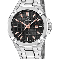 JAGUAR J1009/4 Silver Dial Black Swiss Made