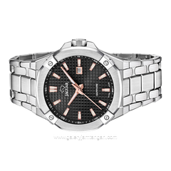 JAGUAR J1009/4 Silver Dial Black Swiss Made
