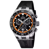 JAGUAR J1021/4 Black Rubber Strap Swiss Made