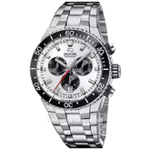 JAGUAR J1022/1 Silver Ceramic Stainless Steel Swiss Made