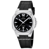 JAGUAR J1032/5 Black Leather Strap Swiss Made