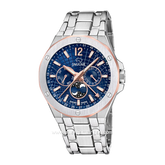 JAGUAR J1039/2 Silver Dial Blue Stainless Steel Swiss Made