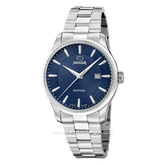 JAGUAR J1041/3 Silver Sapphire Crystal Stainless Steel Strap