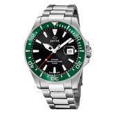JAGUAR J860/H Silver Sapphire Crystal Stainless Steel Swiss Made