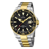 JAGUAR J863/D Silver Gold Stainless Steel Swiss Made