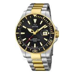JAGUAR J863/D Silver Gold Stainless Steel Swiss Made