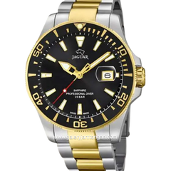 JAGUAR J863/D Silver Gold Stainless Steel Swiss Made