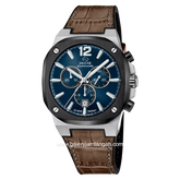 JAGUAR J1026/2 Brown Leather Strap Swiss Made