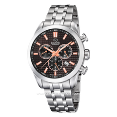 JAGUAR J865/4 Stainless Steel Full Silver Swiss Made