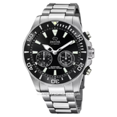 JAGUAR J888/2 Connected Silver Dial Black Swiss Made